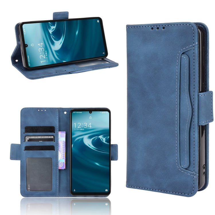 Skin Feel Calf Pattern Horizontal Flip Leather Case with Holder & Card Slots & Photo Frame, For Oukitel WP13 5G, For Honor 50, For Sharp Aquos Sense6, For Sharp Aquos Zero6