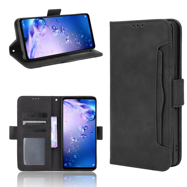 Skin Feel Calf Pattern Horizontal Flip Leather Case with Holder & Card Slots & Photo Frame, For Oukitel WP13 5G, For Honor 50, For Sharp Aquos Sense6, For Sharp Aquos Zero6