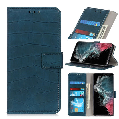 Magnetic Crocodile Texture Horizontal Flip Leather Case with Holder & Card Slots & Wallet, For Samsung Galaxy S22 5G, For Samsung Galaxy S22+ 5G, For Samsung Galaxy S22 Ultra 5G, For Xiaomi Civi 5G