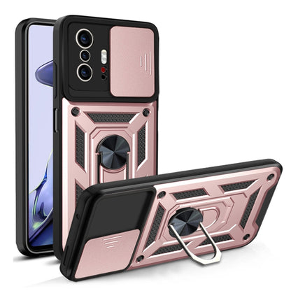 Sliding Camera Cover Design TPU+PC Protective Case, For Xiaomi Mi 11T / 11T Pro