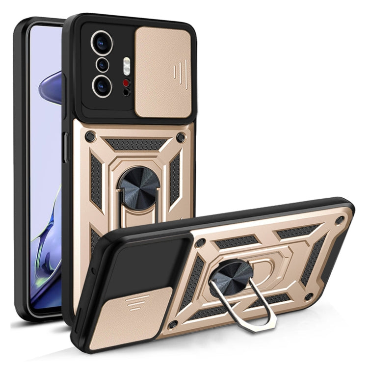 Sliding Camera Cover Design TPU+PC Protective Case, For Xiaomi Mi 11T / 11T Pro