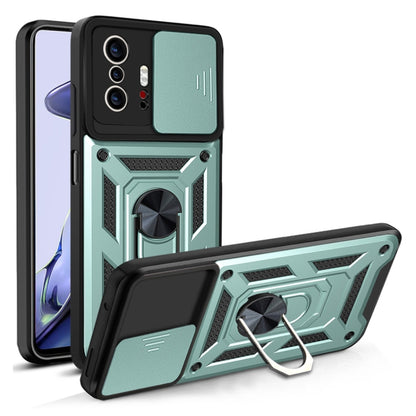 Sliding Camera Cover Design TPU+PC Protective Case, For Xiaomi Mi 11T / 11T Pro