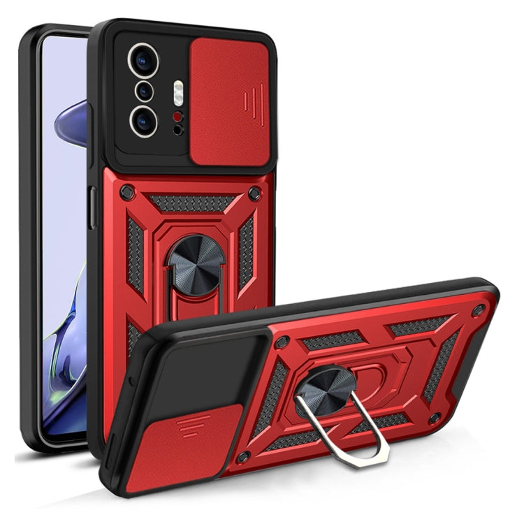 Sliding Camera Cover Design TPU+PC Protective Case, For Xiaomi Mi 11T / 11T Pro