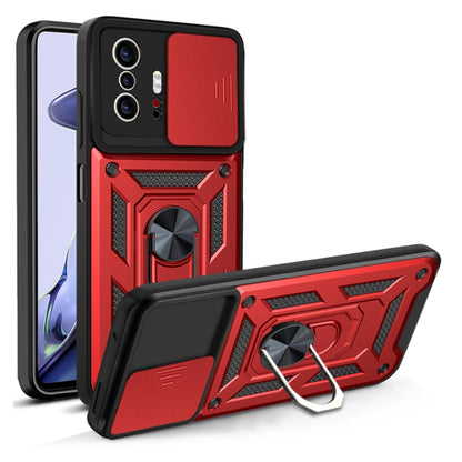 Sliding Camera Cover Design TPU+PC Protective Case, For Xiaomi Mi 11T / 11T Pro