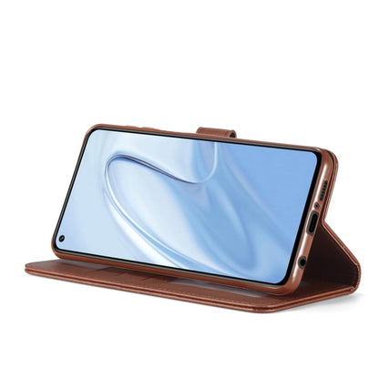 LC.IMEEKE Calf Texture Horizontal Flip Phone Leather Case with Holder & Card Slots & Wallet, For Xiaomi Redmi Note 10 Lite, For Xiaomi Mi 11T / 11T Pro