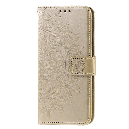 Totem Flower Embossed Horizontal Flip Phone Leather Case with Holder & Card Slots & Wallet, For Samsung Galaxy A03, For Samsung Galaxy M52 5G, For Xiaomi Poco X3 GT, For Xiaomi Redmi Note 11
