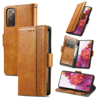 CaseNeo Splicing Dual Magnetic Buckle Leather Case with Holder & Card Slots & Wallet, For Doogee N40 Pro, For Infinix Zero 8, For Vodafone Smart E11, For Wiko Power U30, For Xiaomi 11T / 11T Pro, For Samsung Galaxy S20 FE