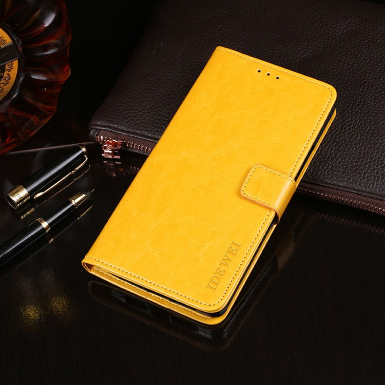 idewei Crazy Horse Texture Horizontal Flip Leather Phone Case with Holder & Card Slots & Wallet, For ZTE Blade V30 Vita, For Huawei Honor X30i