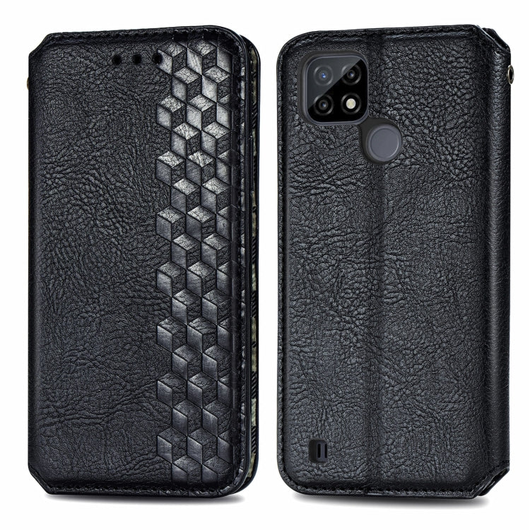 Cubic Grid Pressed Horizontal Flip Magnetic Leather Case with Holder & Card Slots & Wallet, For Doogee N40 Pro, For Infinix Zero 8, For OPPO Realme C21Y, For Vodafone Smart E11, For Wiko Power U30, For Xiaomi Mi 11T / Mi 11T Pro, For Google Pixel 6    ...