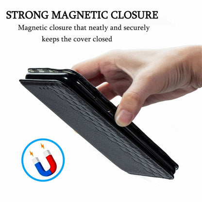 Cubic Grid Pressed Horizontal Flip Magnetic Leather Case with Holder & Card Slots & Wallet, For Doogee N40 Pro, For Infinix Zero 8, For OPPO Realme C21Y, For Vodafone Smart E11, For Wiko Power U30, For Xiaomi Mi 11T / Mi 11T Pro, For Google Pixel 6    ...