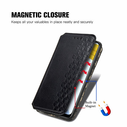 Cubic Grid Pressed Horizontal Flip Magnetic Leather Case with Holder & Card Slots & Wallet, For Doogee N40 Pro, For Infinix Zero 8, For OPPO Realme C21Y, For Vodafone Smart E11, For Wiko Power U30, For Xiaomi Mi 11T / Mi 11T Pro, For Google Pixel 6    ...