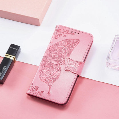 Butterfly Love Flowers Embossed Horizontal Flip Leather Case with Holder & Card Slots & Wallet & Lanyard, For OPPO Realme C21Y, For Xiaomi Mi 11T / 11T Pro, For Honor Play 5T Youth