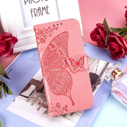 Butterfly Love Flowers Embossed Horizontal Flip Leather Case with Holder & Card Slots & Wallet & Lanyard, For Google Pixel 6, For vivo Y72 5G