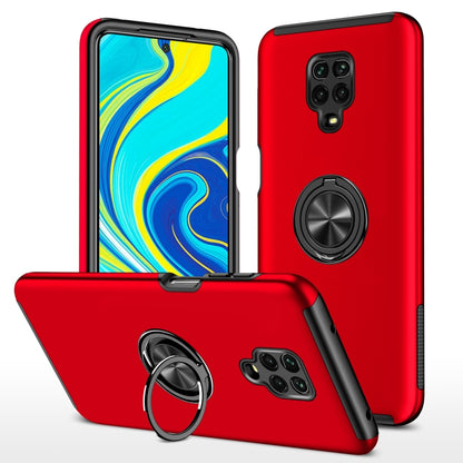 PC + TPU Shockproof Magnetic Phone Case with Invisible Ring Holder, For Xiaomi Redmi Note 9 Pro / Note 9S, For Xiaomi Redmi Note 10 Pro