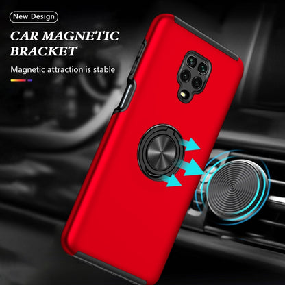 PC + TPU Shockproof Magnetic Phone Case with Invisible Ring Holder, For Xiaomi Redmi Note 9 Pro / Note 9S, For Xiaomi Redmi Note 10 Pro