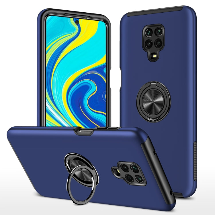 PC + TPU Shockproof Magnetic Phone Case with Invisible Ring Holder, For Xiaomi Redmi Note 9 Pro / Note 9S, For Xiaomi Redmi Note 10 Pro