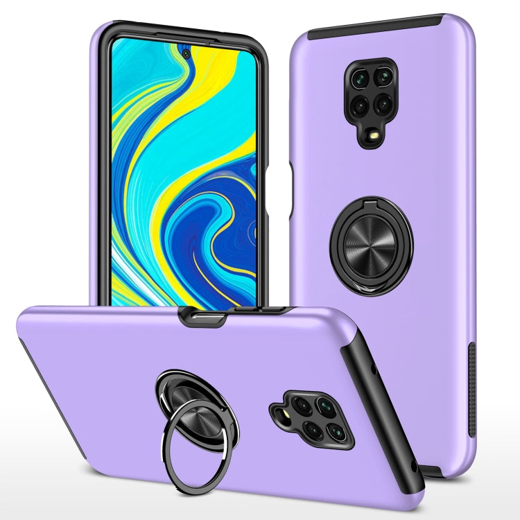 PC + TPU Shockproof Magnetic Phone Case with Invisible Ring Holder, For Xiaomi Redmi Note 9 Pro / Note 9S, For Xiaomi Redmi Note 10 Pro