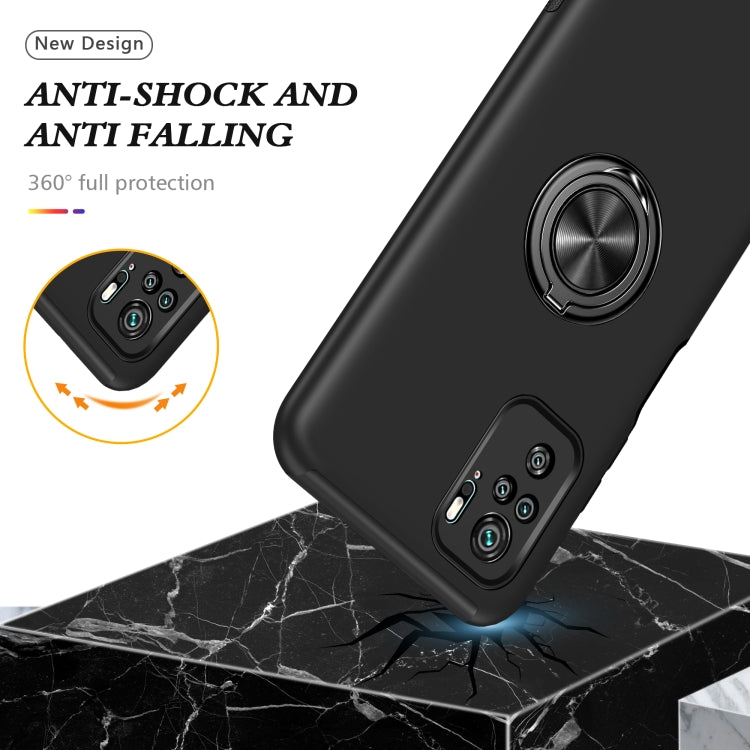 PC + TPU Shockproof Magnetic Phone Case with Invisible Ring Holder, For Xiaomi Redmi Note 10 4G, For Xiaomi Mi 11 Lite 5G, For Xiaomi Redmi K40, For Xiaomi Redmi Note 10 5G, For Xiaomi Mi 11, For Xiaomi Mi 11 Pro, For Xiaomi Poco X3 / X3 NFC