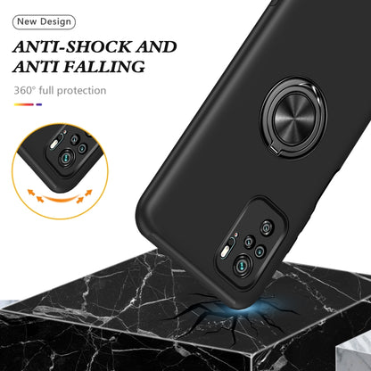 PC + TPU Shockproof Magnetic Phone Case with Invisible Ring Holder, For Xiaomi Redmi Note 10 4G, For Xiaomi Mi 11 Lite 5G, For Xiaomi Redmi K40, For Xiaomi Redmi Note 10 5G, For Xiaomi Mi 11, For Xiaomi Mi 11 Pro, For Xiaomi Poco X3 / X3 NFC
