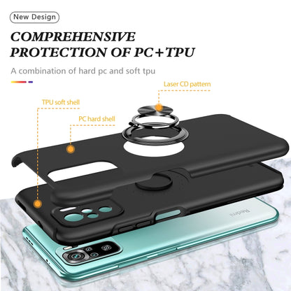 PC + TPU Shockproof Magnetic Phone Case with Invisible Ring Holder, For Xiaomi Redmi Note 10 4G, For Xiaomi Mi 11 Lite 5G, For Xiaomi Redmi K40, For Xiaomi Redmi Note 10 5G, For Xiaomi Mi 11, For Xiaomi Mi 11 Pro, For Xiaomi Poco X3 / X3 NFC