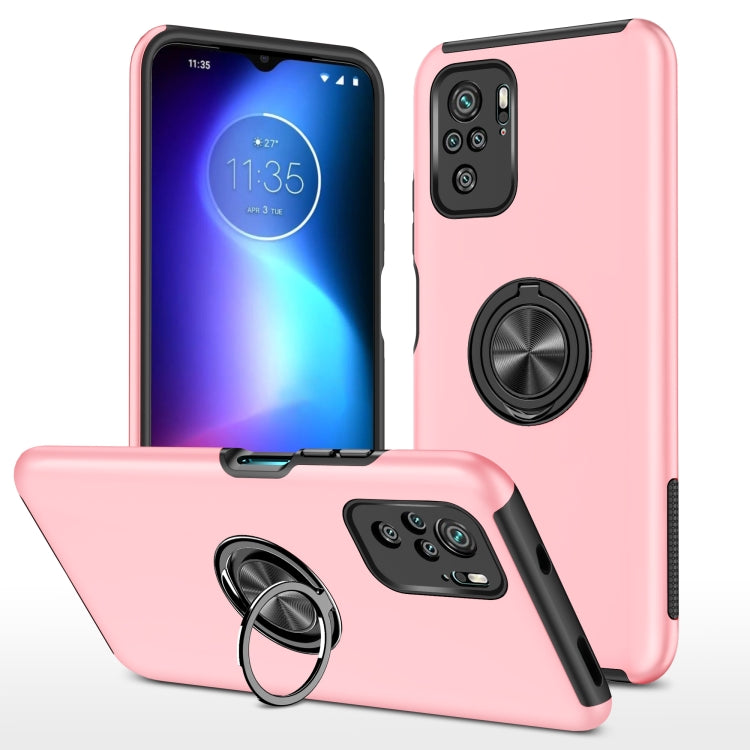 PC + TPU Shockproof Magnetic Phone Case with Invisible Ring Holder, For Xiaomi Redmi Note 10 4G, For Xiaomi Mi 11 Lite 5G, For Xiaomi Redmi K40, For Xiaomi Redmi Note 10 5G, For Xiaomi Mi 11, For Xiaomi Mi 11 Pro, For Xiaomi Poco X3 / X3 NFC