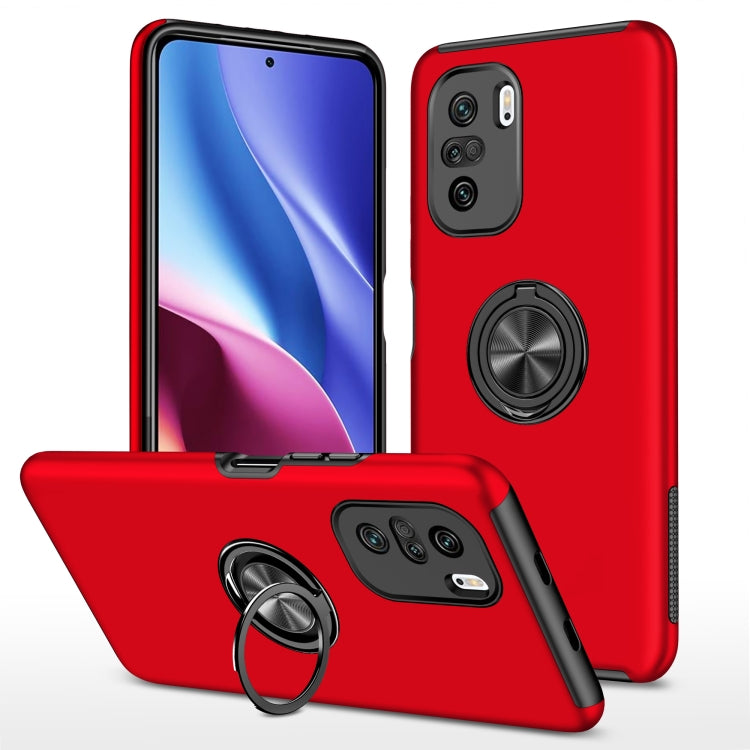 PC + TPU Shockproof Magnetic Phone Case with Invisible Ring Holder, For Xiaomi Redmi Note 10 4G, For Xiaomi Mi 11 Lite 5G, For Xiaomi Redmi K40, For Xiaomi Redmi Note 10 5G, For Xiaomi Mi 11, For Xiaomi Mi 11 Pro, For Xiaomi Poco X3 / X3 NFC