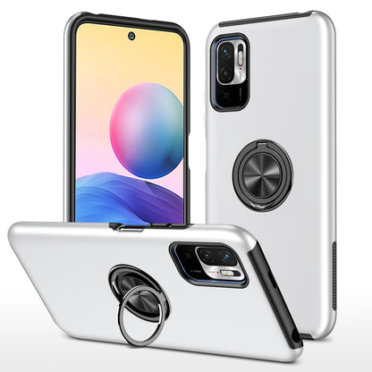 PC + TPU Shockproof Magnetic Phone Case with Invisible Ring Holder, For Xiaomi Redmi Note 10 4G, For Xiaomi Mi 11 Lite 5G, For Xiaomi Redmi K40, For Xiaomi Redmi Note 10 5G, For Xiaomi Mi 11, For Xiaomi Mi 11 Pro, For Xiaomi Poco X3 / X3 NFC
