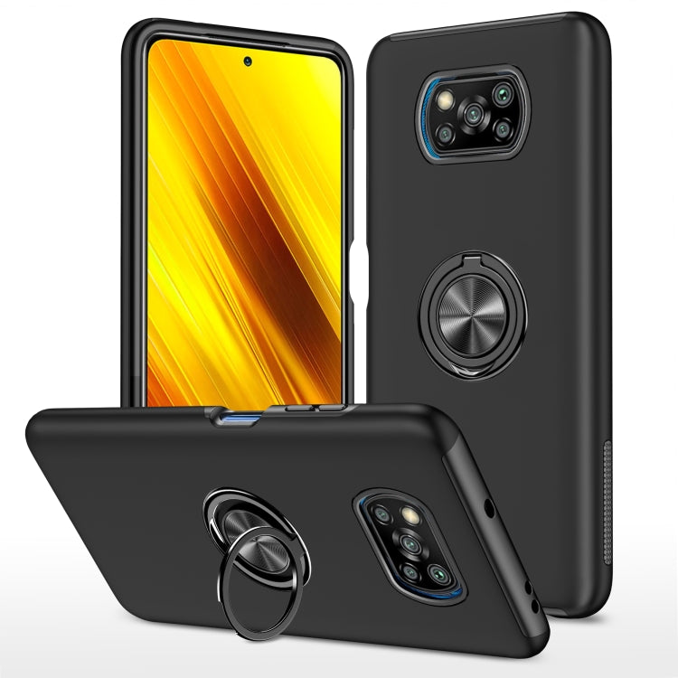 PC + TPU Shockproof Magnetic Phone Case with Invisible Ring Holder, For Xiaomi Redmi Note 10 4G, For Xiaomi Mi 11 Lite 5G, For Xiaomi Redmi K40, For Xiaomi Redmi Note 10 5G, For Xiaomi Mi 11, For Xiaomi Mi 11 Pro, For Xiaomi Poco X3 / X3 NFC