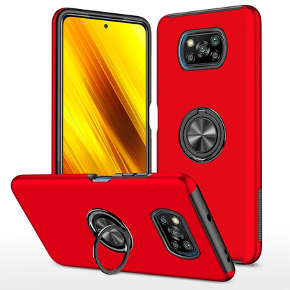 PC + TPU Shockproof Magnetic Phone Case with Invisible Ring Holder, For Xiaomi Redmi Note 10 4G, For Xiaomi Mi 11 Lite 5G, For Xiaomi Redmi K40, For Xiaomi Redmi Note 10 5G, For Xiaomi Mi 11, For Xiaomi Mi 11 Pro, For Xiaomi Poco X3 / X3 NFC