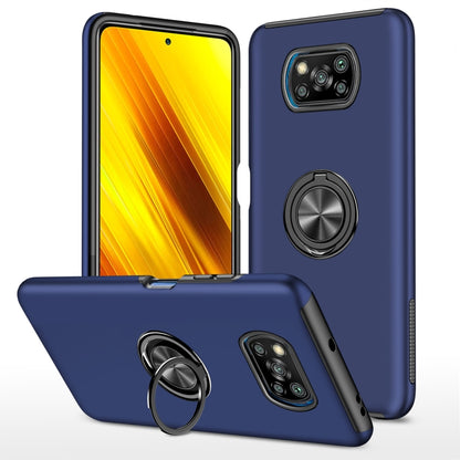 PC + TPU Shockproof Magnetic Phone Case with Invisible Ring Holder, For Xiaomi Redmi Note 10 4G, For Xiaomi Mi 11 Lite 5G, For Xiaomi Redmi K40, For Xiaomi Redmi Note 10 5G, For Xiaomi Mi 11, For Xiaomi Mi 11 Pro, For Xiaomi Poco X3 / X3 NFC
