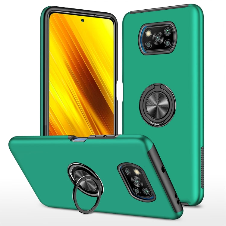 PC + TPU Shockproof Magnetic Phone Case with Invisible Ring Holder, For Xiaomi Redmi Note 10 4G, For Xiaomi Mi 11 Lite 5G, For Xiaomi Redmi K40, For Xiaomi Redmi Note 10 5G, For Xiaomi Mi 11, For Xiaomi Mi 11 Pro, For Xiaomi Poco X3 / X3 NFC