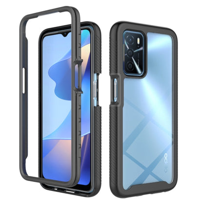 Starry Sky Solid Color Series Shockproof PC + TPU Phone Protective Case, For OPPO A16