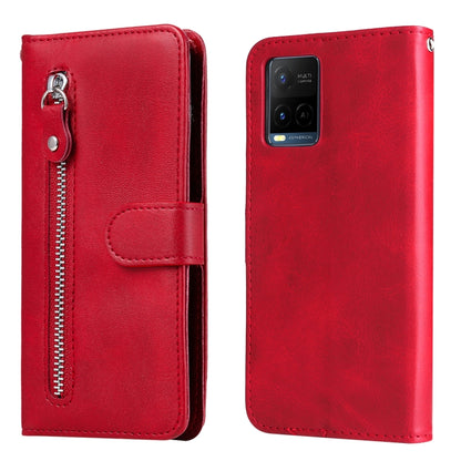 Fashion Calf Texture Zipper Horizontal Flip Leather Phone Case, For vivo Y21 / Y21S / Y33S, For Xiaomi 11T / 11T Pro