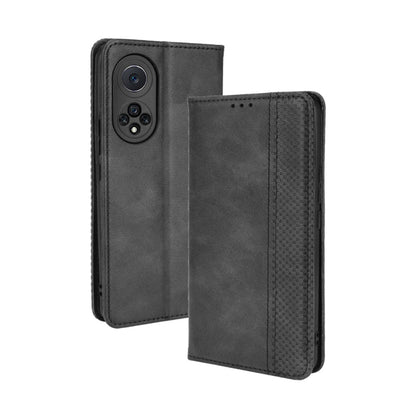 Magnetic Buckle Retro Crazy Horse Texture Horizontal Flip Phone Leather Case with Holder & Card Slots & Photo Frame, For Huawei nova 9 Pro / Honor 50 Pro, For Samsung Galaxy A13 5G, For Samsung Galaxy A22 5G Japanese Version, For Samsung Galaxy M52 5G ...