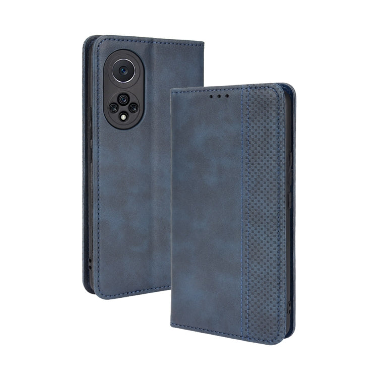 Magnetic Buckle Retro Crazy Horse Texture Horizontal Flip Phone Leather Case with Holder & Card Slots & Photo Frame, For Huawei nova 9 Pro / Honor 50 Pro, For Samsung Galaxy A13 5G, For Samsung Galaxy A22 5G Japanese Version, For Samsung Galaxy M52 5G ...