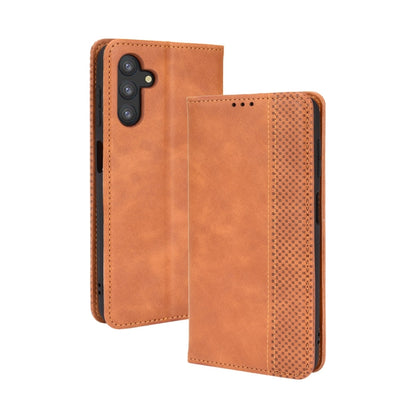 Magnetic Buckle Retro Crazy Horse Texture Horizontal Flip Phone Leather Case with Holder & Card Slots & Photo Frame, For Huawei nova 9 Pro / Honor 50 Pro, For Samsung Galaxy A13 5G, For Samsung Galaxy A22 5G Japanese Version, For Samsung Galaxy M52 5G ...