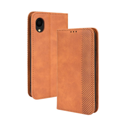 Magnetic Buckle Retro Crazy Horse Texture Horizontal Flip Phone Leather Case with Holder & Card Slots & Photo Frame, For Huawei nova 9 Pro / Honor 50 Pro, For Samsung Galaxy A13 5G, For Samsung Galaxy A22 5G Japanese Version, For Samsung Galaxy M52 5G ...