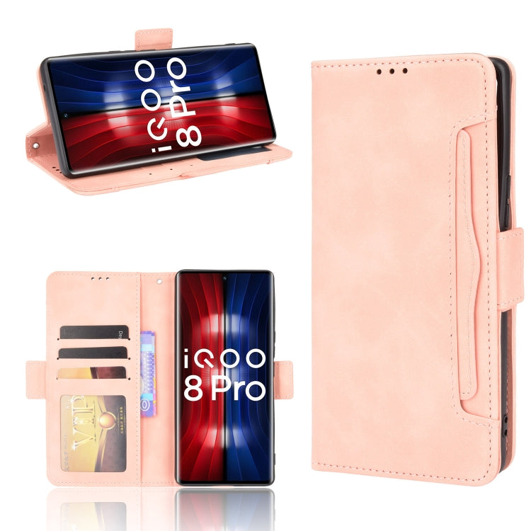 Skin Feel Calf Pattern Horizontal Flip Leather Phone Case with Holder & Card Slots & Photo Frame, For Motorola Moto E40/E30/E20, For Motorola Moto G Pure, For OPPO Realme GT Neo2, For vivo iQOO 8 Pro, For vivo iQOO 8