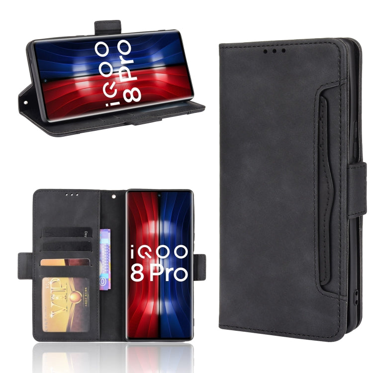 Skin Feel Calf Pattern Horizontal Flip Leather Phone Case with Holder & Card Slots & Photo Frame, For Motorola Moto E40/E30/E20, For Motorola Moto G Pure, For OPPO Realme GT Neo2, For vivo iQOO 8 Pro, For vivo iQOO 8