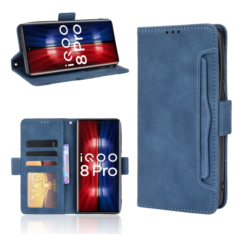 Skin Feel Calf Pattern Horizontal Flip Leather Phone Case with Holder & Card Slots & Photo Frame, For Motorola Moto E40/E30/E20, For Motorola Moto G Pure, For OPPO Realme GT Neo2, For vivo iQOO 8 Pro, For vivo iQOO 8