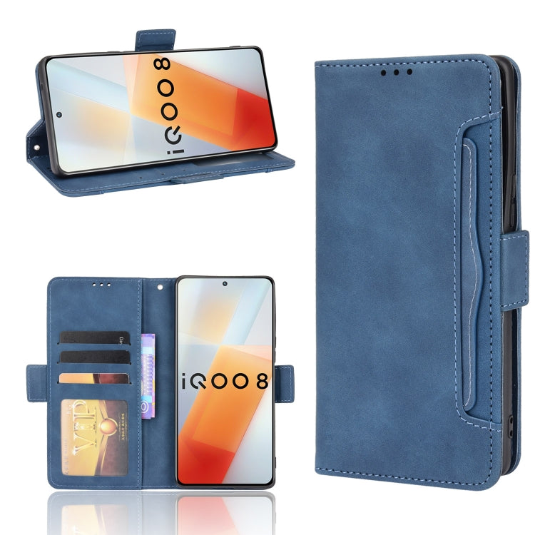Skin Feel Calf Pattern Horizontal Flip Leather Phone Case with Holder & Card Slots & Photo Frame, For Motorola Moto E40/E30/E20, For Motorola Moto G Pure, For OPPO Realme GT Neo2, For vivo iQOO 8 Pro, For vivo iQOO 8
