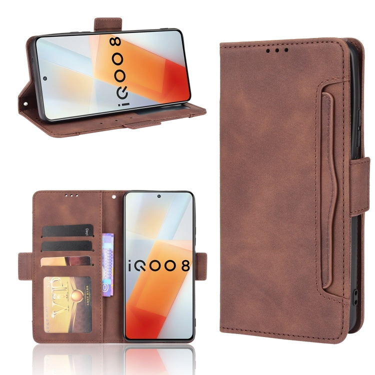 Skin Feel Calf Pattern Horizontal Flip Leather Phone Case with Holder & Card Slots & Photo Frame, For Motorola Moto E40/E30/E20, For Motorola Moto G Pure, For OPPO Realme GT Neo2, For vivo iQOO 8 Pro, For vivo iQOO 8