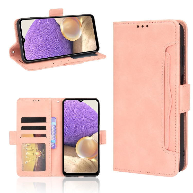 Skin Feel Calf Pattern Horizontal Flip Leather Phone Case with Holder & Card Slots & Photo Frame, For Samsung Galaxy A13 5G, For Samsung Galaxy A22 5G JP Version, For Samsung Galaxy M52 5G, For OnePlus 9RT 5G