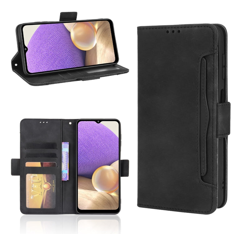 Skin Feel Calf Pattern Horizontal Flip Leather Phone Case with Holder & Card Slots & Photo Frame, For Samsung Galaxy A13 5G, For Samsung Galaxy A22 5G JP Version, For Samsung Galaxy M52 5G, For OnePlus 9RT 5G