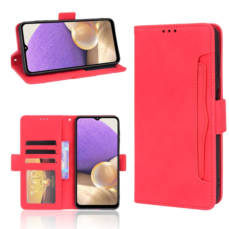 Skin Feel Calf Pattern Horizontal Flip Leather Phone Case with Holder & Card Slots & Photo Frame, For Samsung Galaxy A13 5G, For Samsung Galaxy A22 5G JP Version, For Samsung Galaxy M52 5G, For OnePlus 9RT 5G