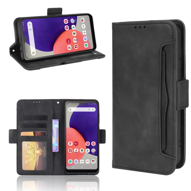 Skin Feel Calf Pattern Horizontal Flip Leather Phone Case with Holder & Card Slots & Photo Frame, For Samsung Galaxy A13 5G, For Samsung Galaxy A22 5G JP Version, For Samsung Galaxy M52 5G, For OnePlus 9RT 5G