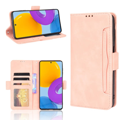 Skin Feel Calf Pattern Horizontal Flip Leather Phone Case with Holder & Card Slots & Photo Frame, For Samsung Galaxy A13 5G, For Samsung Galaxy A22 5G JP Version, For Samsung Galaxy M52 5G, For OnePlus 9RT 5G