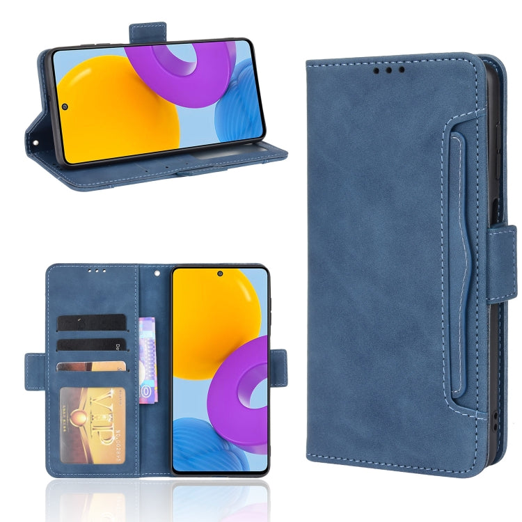 Skin Feel Calf Pattern Horizontal Flip Leather Phone Case with Holder & Card Slots & Photo Frame, For Samsung Galaxy A13 5G, For Samsung Galaxy A22 5G JP Version, For Samsung Galaxy M52 5G, For OnePlus 9RT 5G