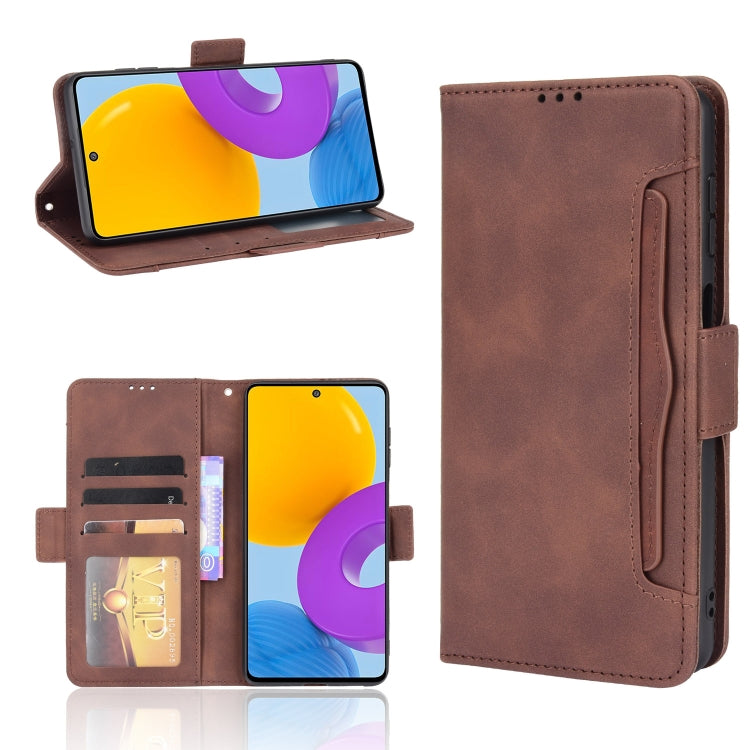 Skin Feel Calf Pattern Horizontal Flip Leather Phone Case with Holder & Card Slots & Photo Frame, For Samsung Galaxy A13 5G, For Samsung Galaxy A22 5G JP Version, For Samsung Galaxy M52 5G, For OnePlus 9RT 5G