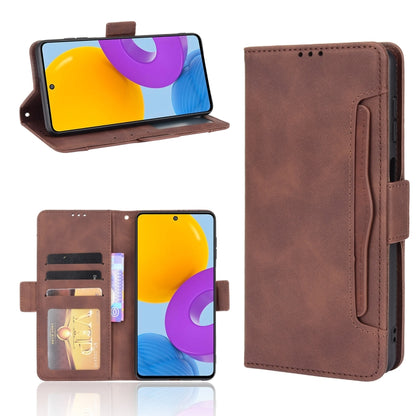 Skin Feel Calf Pattern Horizontal Flip Leather Phone Case with Holder & Card Slots & Photo Frame, For Samsung Galaxy A13 5G, For Samsung Galaxy A22 5G JP Version, For Samsung Galaxy M52 5G, For OnePlus 9RT 5G